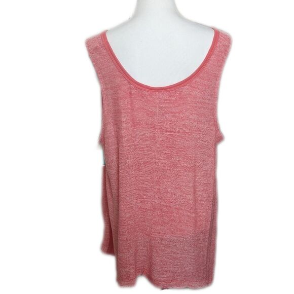 Just Be... NWT coral shark bite swing tank top,, active wear tank, 2X - Picture 2 of 7